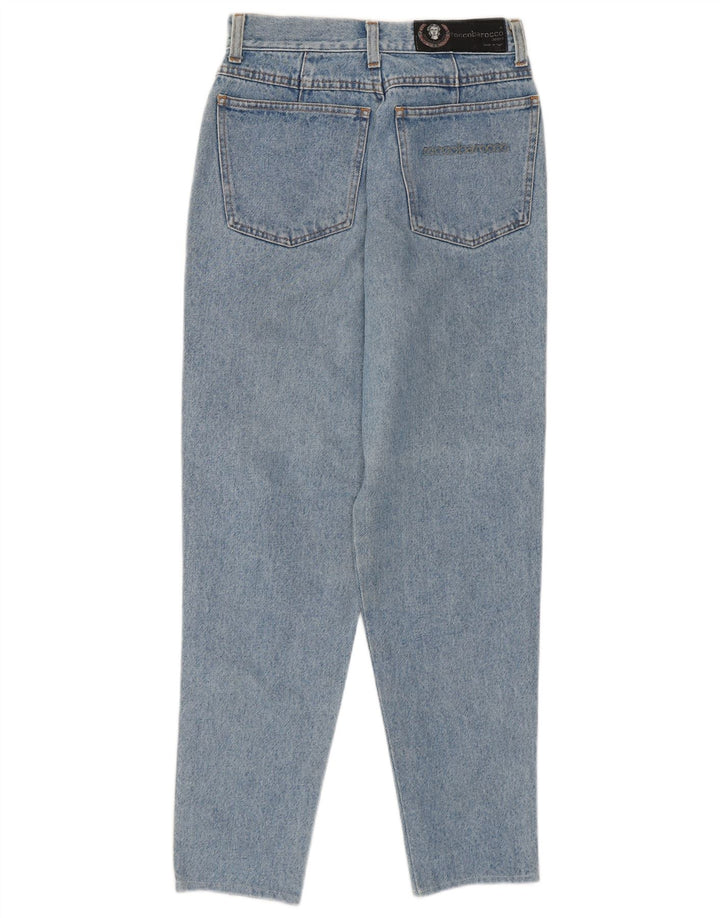 ROCCOBAROCCO Womens High Waist Jeans  W25 L27 Blue Cotton