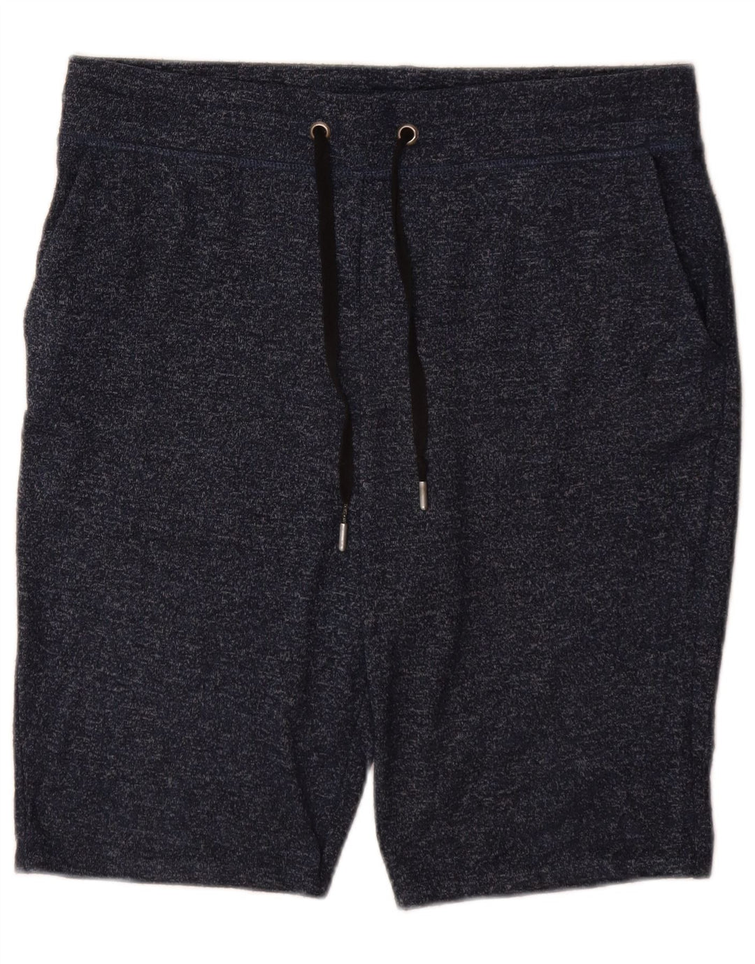 Marks & Spencer Sportsshorts til kvinder UK 14 Large Navy Blue Flecked Polyester