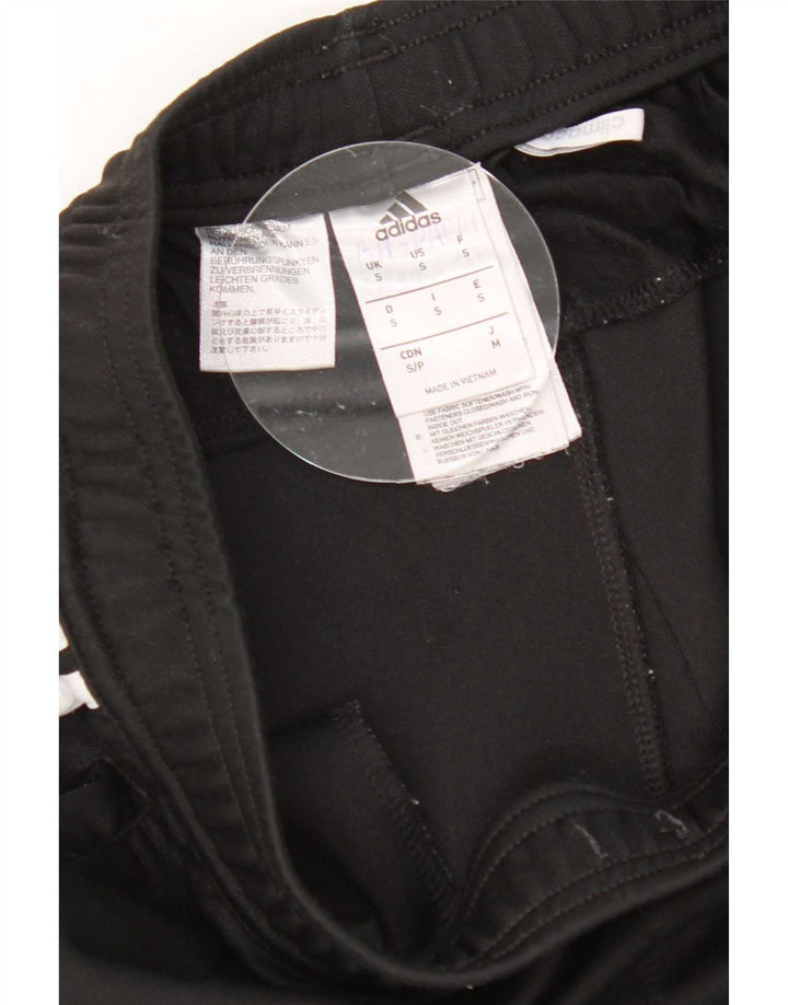 Adidas Womens Climalite træningsdragt Bukser UK 10 Small Black Polyester