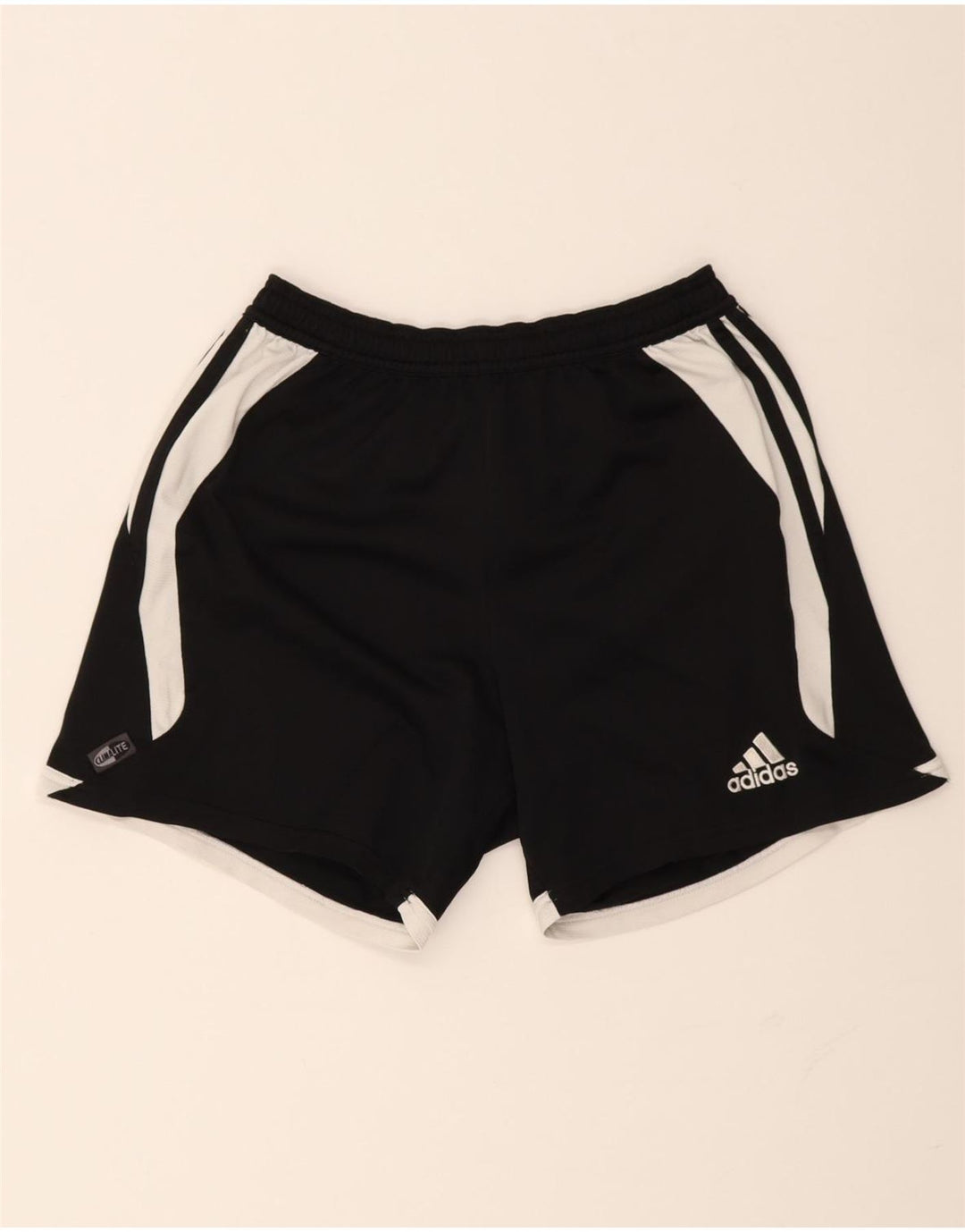 Adidas Herre Climalite Sportshorts Medium Sort Colourblock Polyester