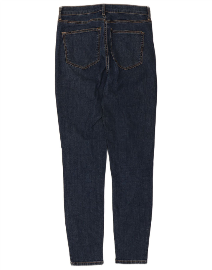 Topshop Dame Leigh Skinny Jeans W26 L26 Blå