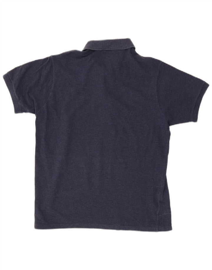 Lacoste herre poloshirt størrelse 4 Medium marineblå bomuld