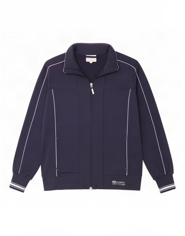 Champion Dame Easy Fit træningsdragt Topjakke UK 10 Small Navy Blue