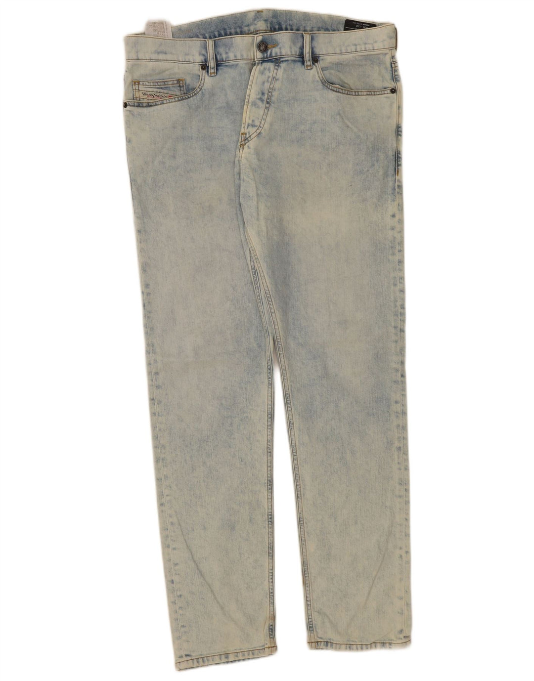 Diesel Herre D-Luster Stretch Slim Jeans W36 L32 Blå Bomuld