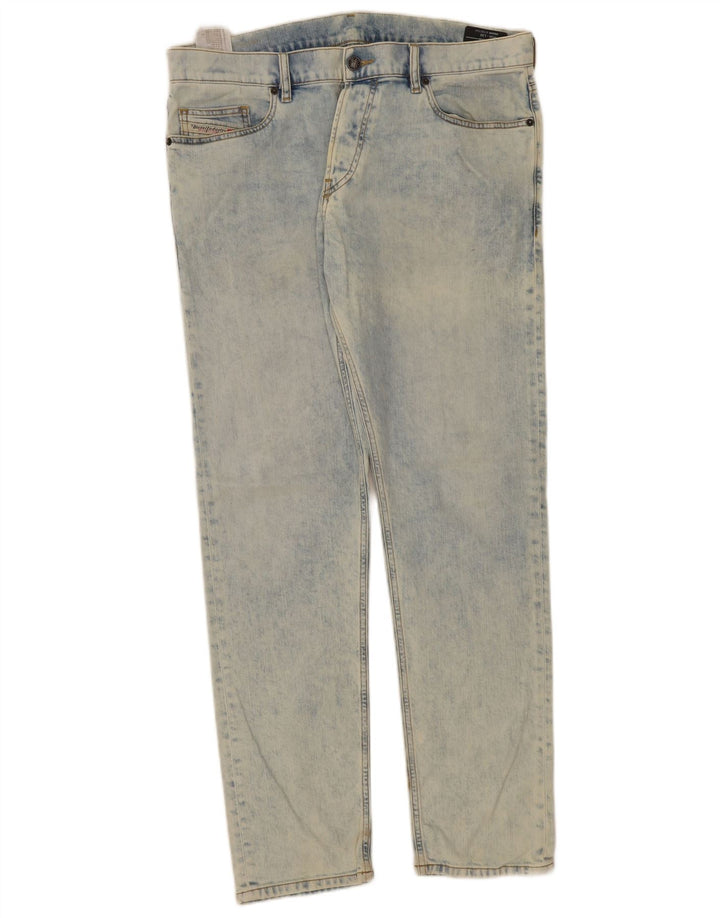 Diesel Herre D-Luster Stretch Slim Jeans W36 L32 Blå Bomuld