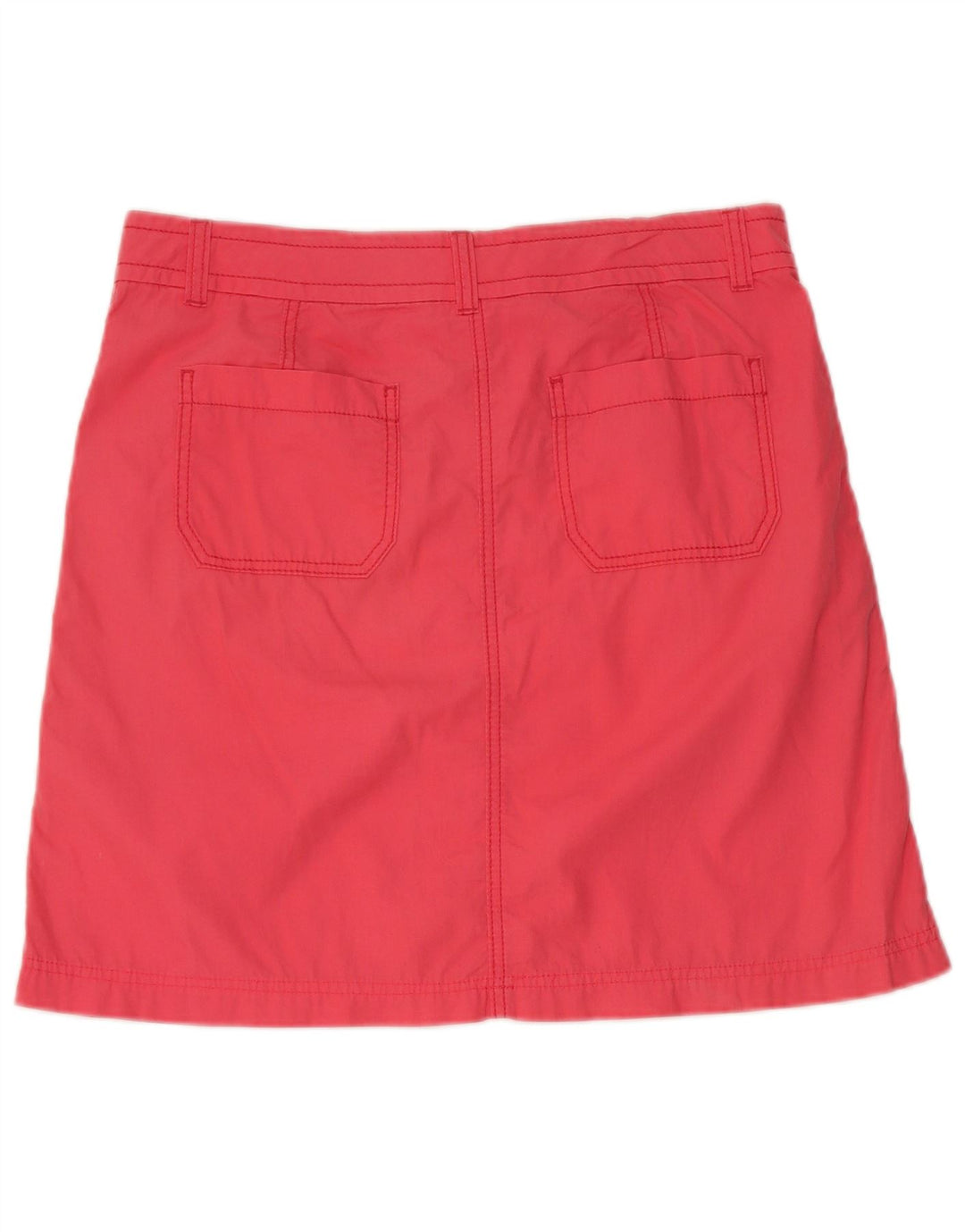 Marks & Spencer Dame Cargo Skirt UK 12 Medium W32 Pink Bomuld