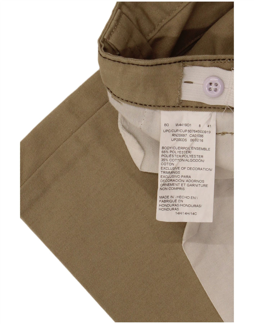 Dickies Boys Straight Cargo Bukser 13-14 år W30 L25 Beige Polyester