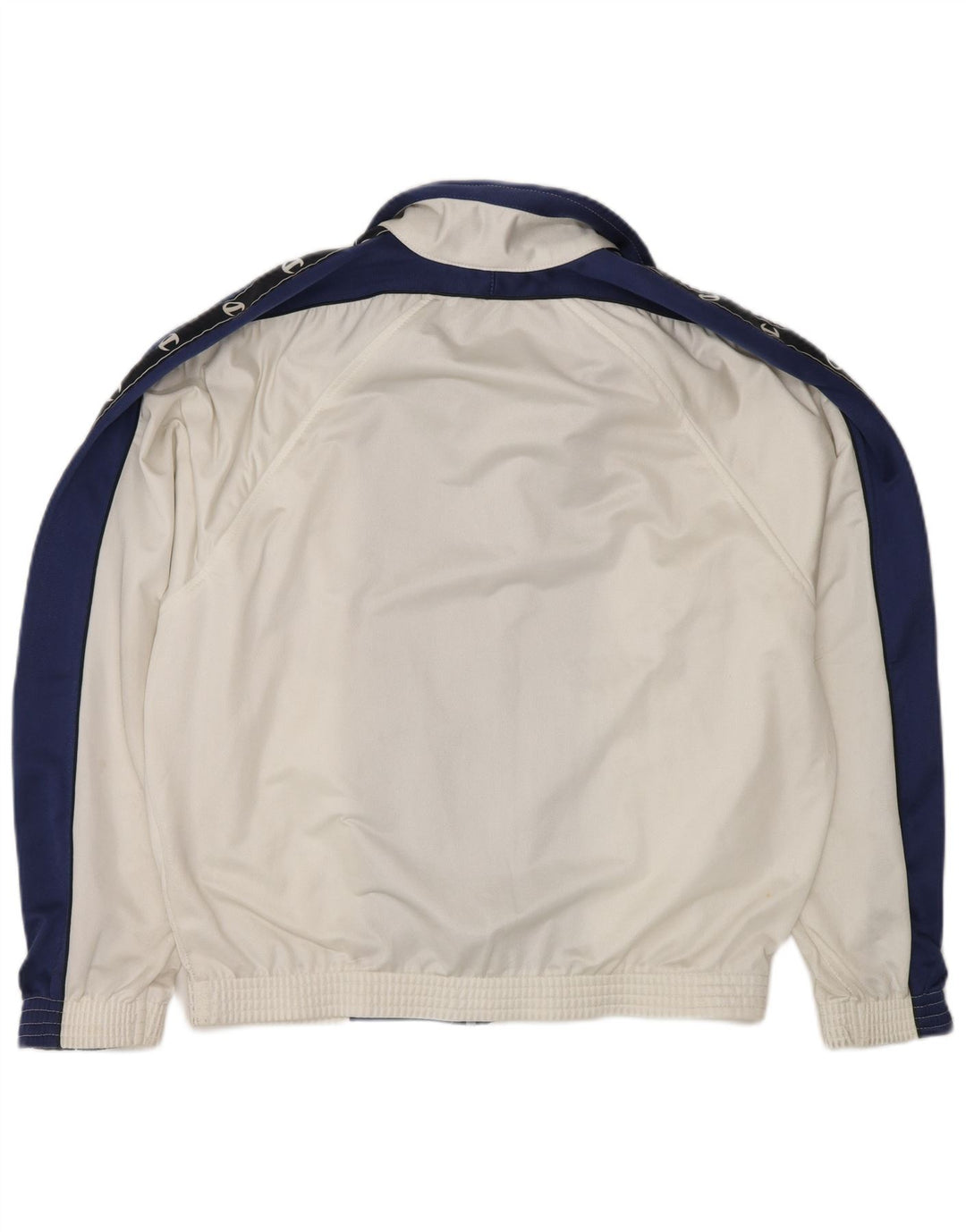 Champion Herre grafisk træningsdragt Top jakke Small White Colourblock