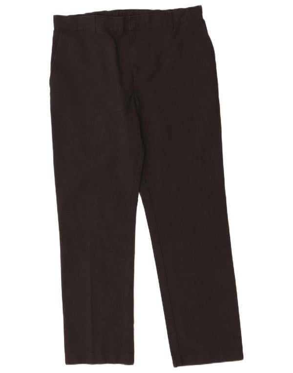 Marks & Spencer Boys Lige Chinobukser 15-16 år W34 L29 Grå