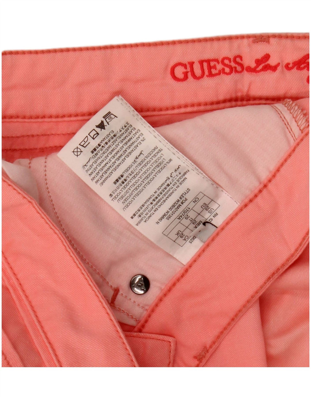 Guess Slim Jeans til kvinder W29 L26 Pink Lyocell