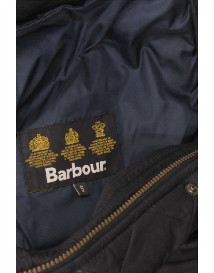 Barbour Herre quiltet jakke UK 36 Small Navy Blue Polyester