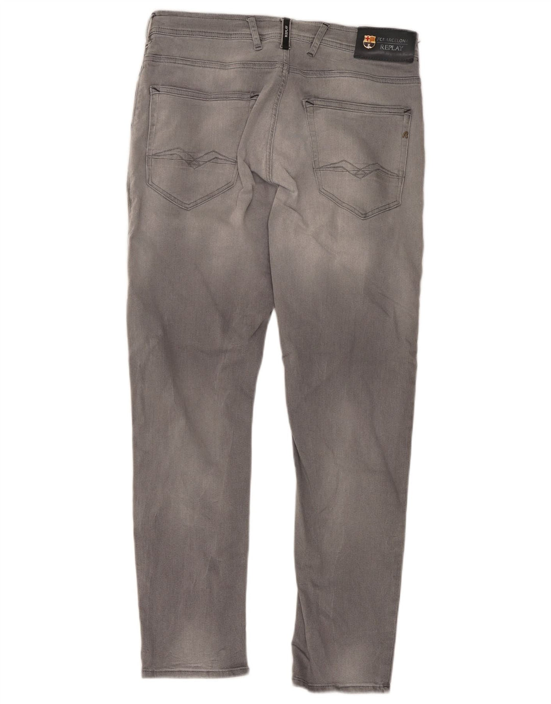 Replay Herre Slim Jeans W31 L28 Grå Bomuld