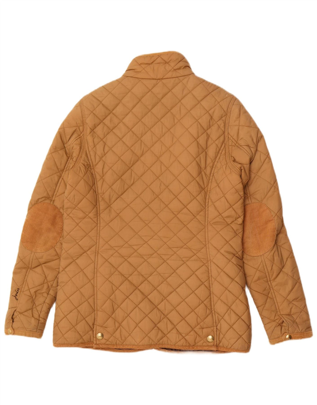 Joules Quiltet jakke til kvinder UK 12 Medium Beige Polyamid