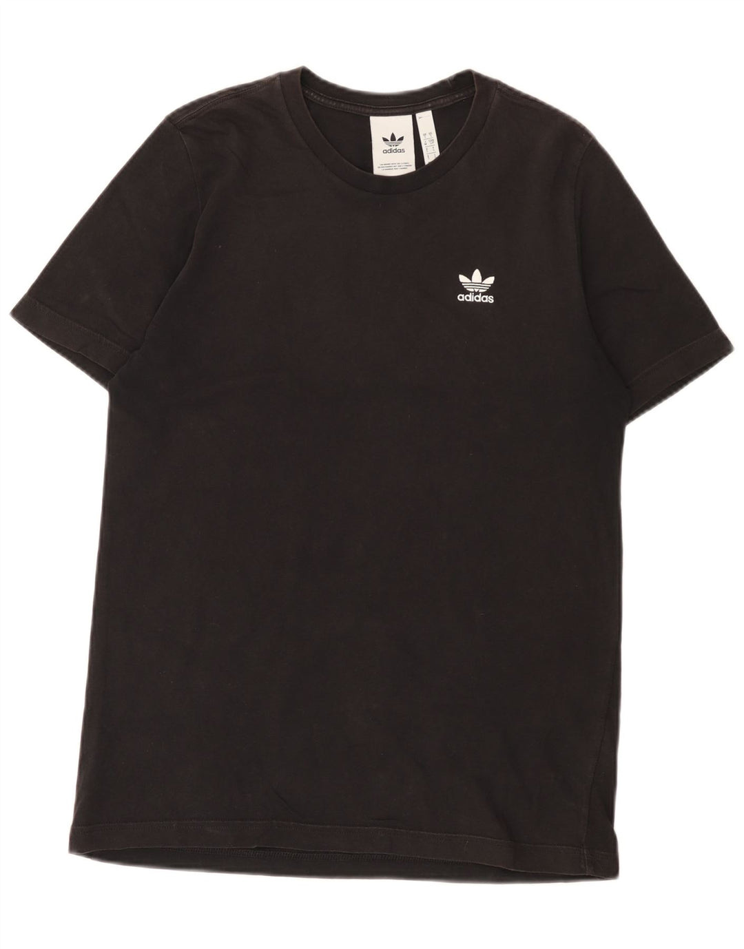 Adidas herre T-shirt top lille sort bomuld