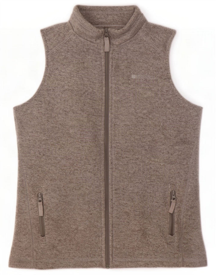 Mountain Warehouse Womens Gilet UK 10 Small Grå Polyester