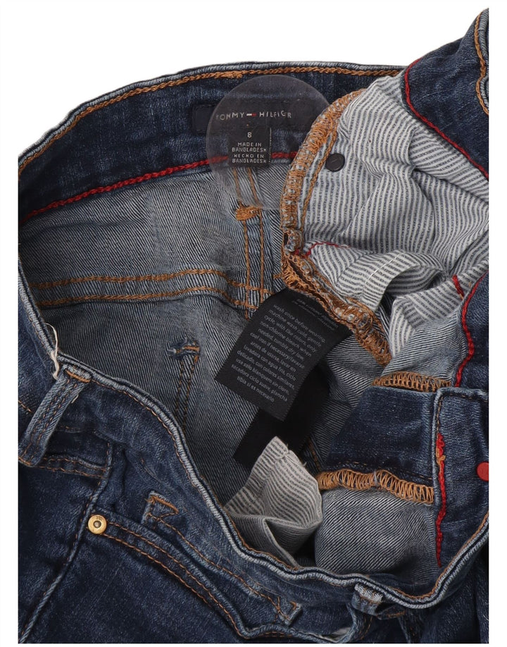Tommy Hilfiger Dame Slim Jeans US 8 Medium W30 L27 Blå Bomuld