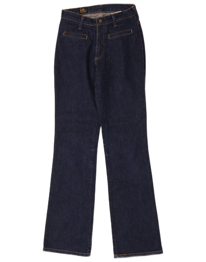 Lee Dame Bootcut Jeans W28 L31 Marineblå Bomuld