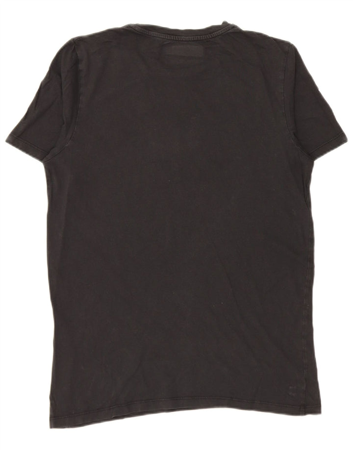 Jack & Jones Herre grafisk T-shirt Top Lille Sort