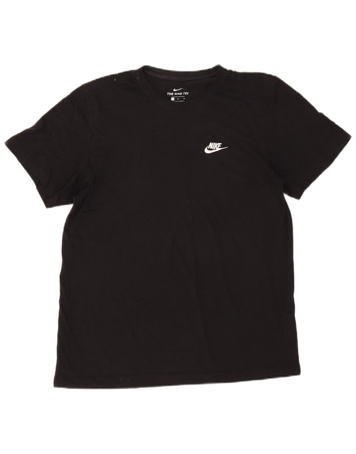 Nike T-shirt top mellem sort bomuld til mænd