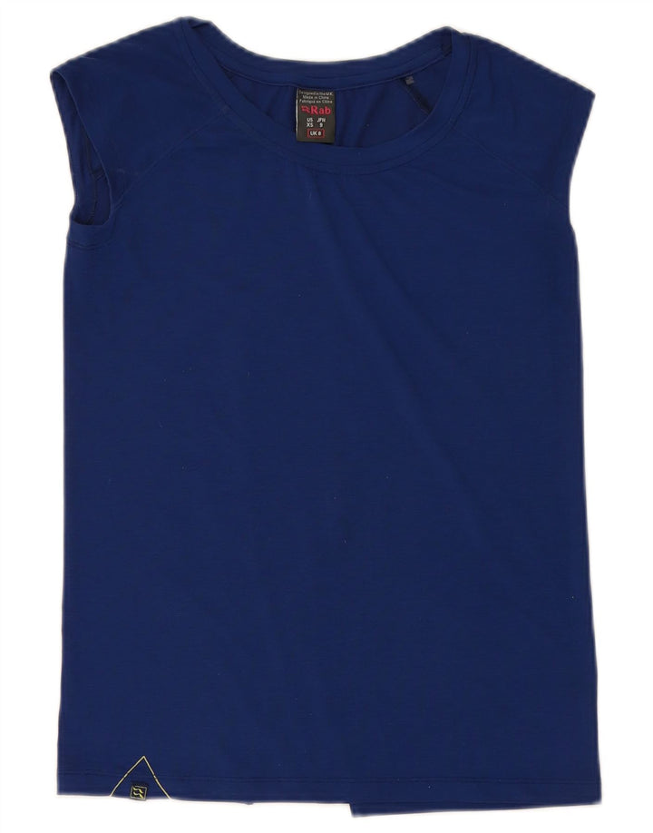 RAB Damevest Top UK 8 Small Navy Blue