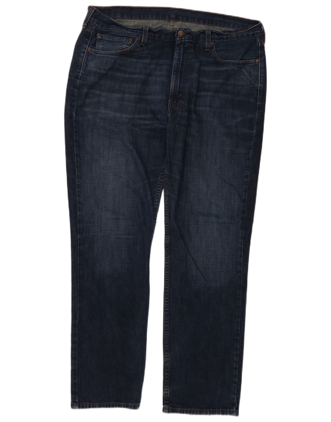 LEVI'S Slim Jeans til mænd W40 L32 Marineblå bomuld