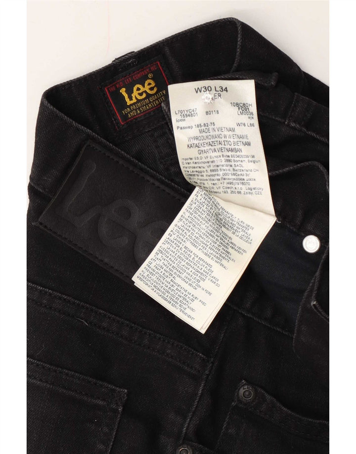 Lee Slim Jeans til kvinder W30 L25 sort bomuld