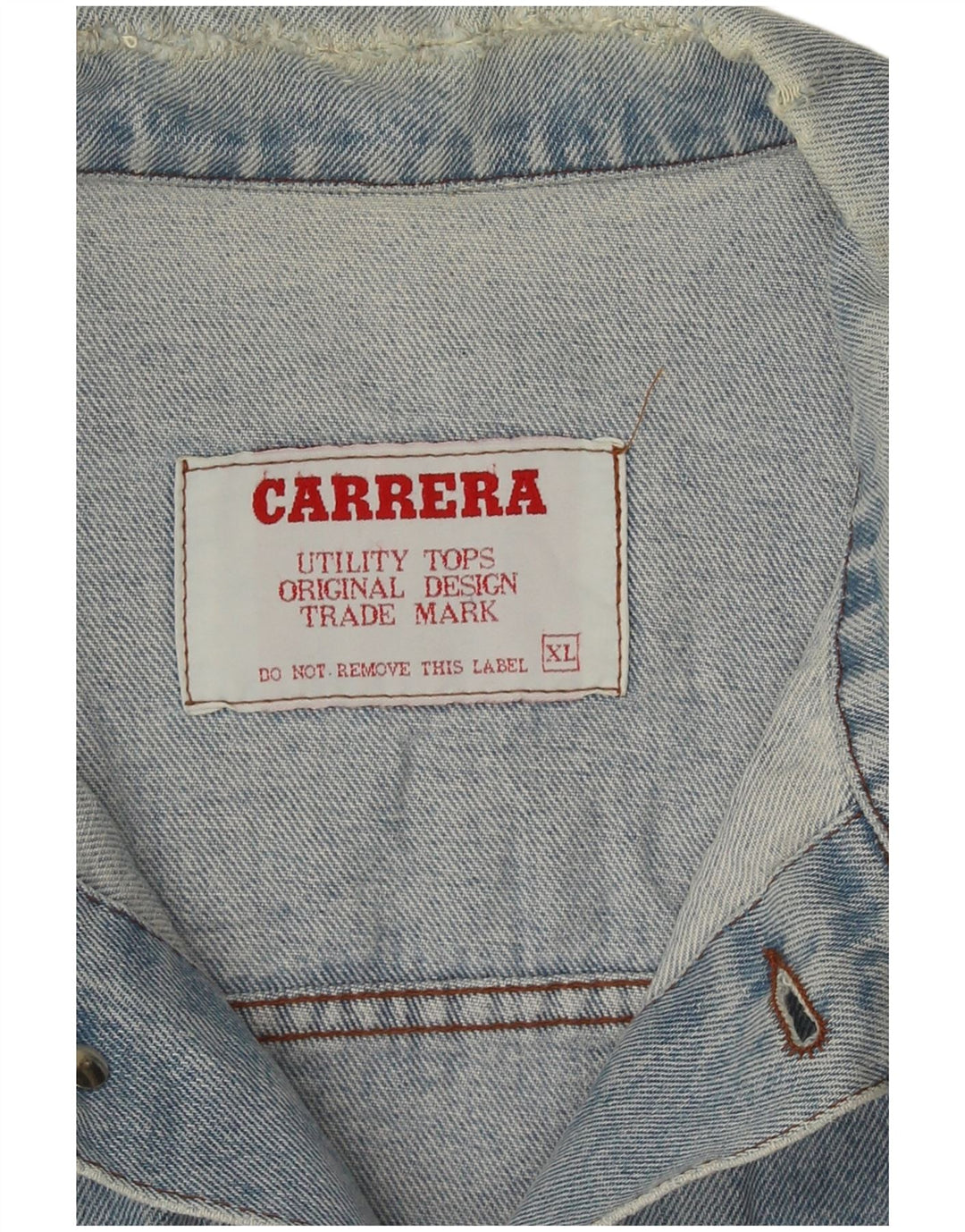 Carrera Denimjakke til mænd UK 42 XL Blå