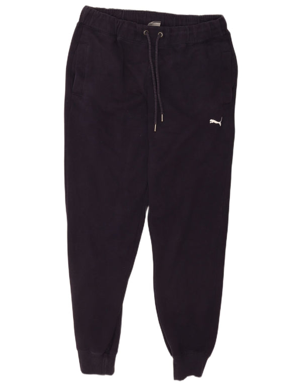 Puma Herre træningsdragt Bukser Joggers Large Navy Blue Bomuld