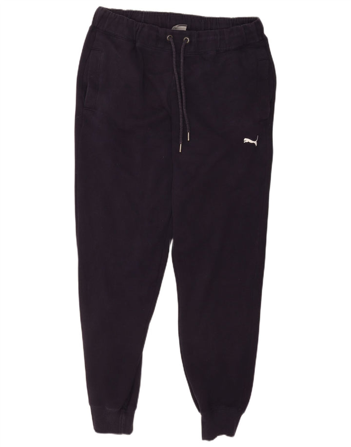 Puma Herre træningsdragt Bukser Joggers Large Navy Blue Bomuld