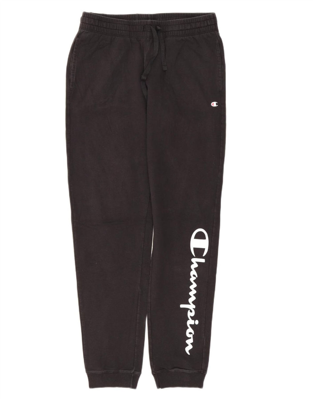 CHAMPION Grafisk træningsdragtbukser til kvinder, joggere UK 14 Medium Black