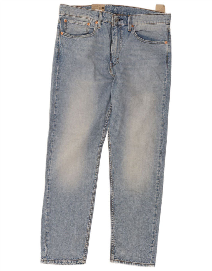 Levi's Herre 502 tilspidsede jeans W34 L30 blå bomuld
