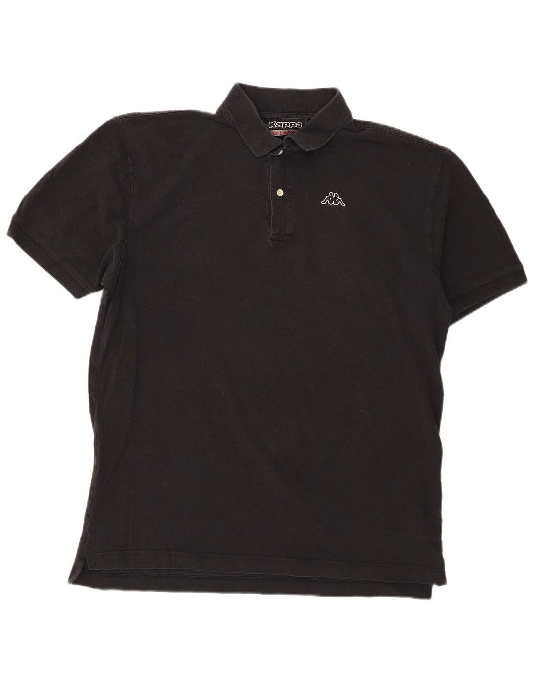 Kappa herre poloshirt 2XL sort bomuld