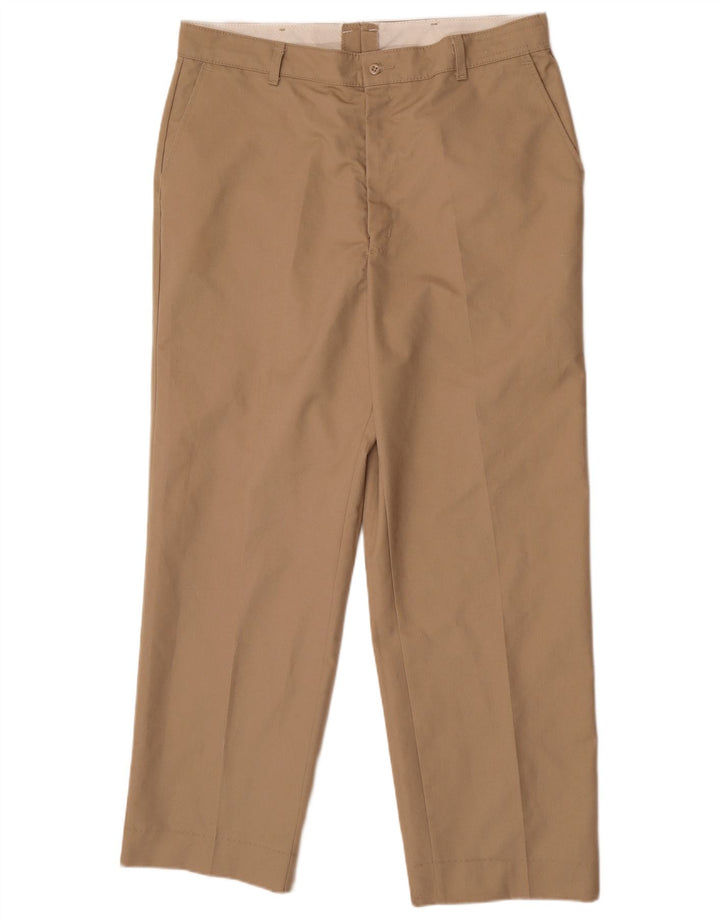 Red Kap Herre Lige Chino Bukser W38 L30 Beige Polyester
