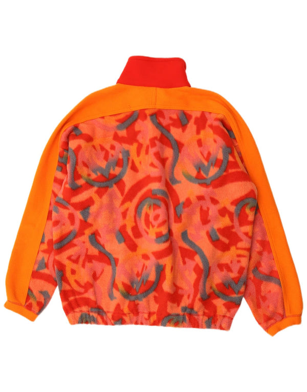 Colmar Herre Fleece Jumper med lynlås XL Rød Geometrisk polyurethan
