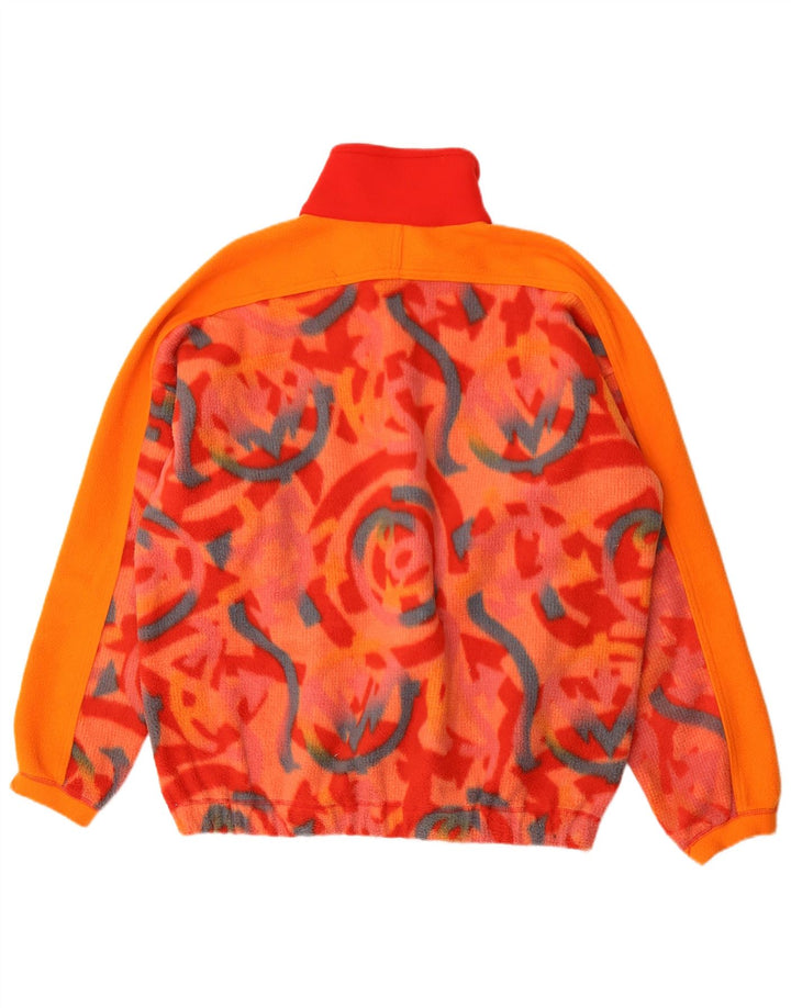 Colmar Herre Fleece Jumper med lynlås XL Rød Geometrisk polyurethan