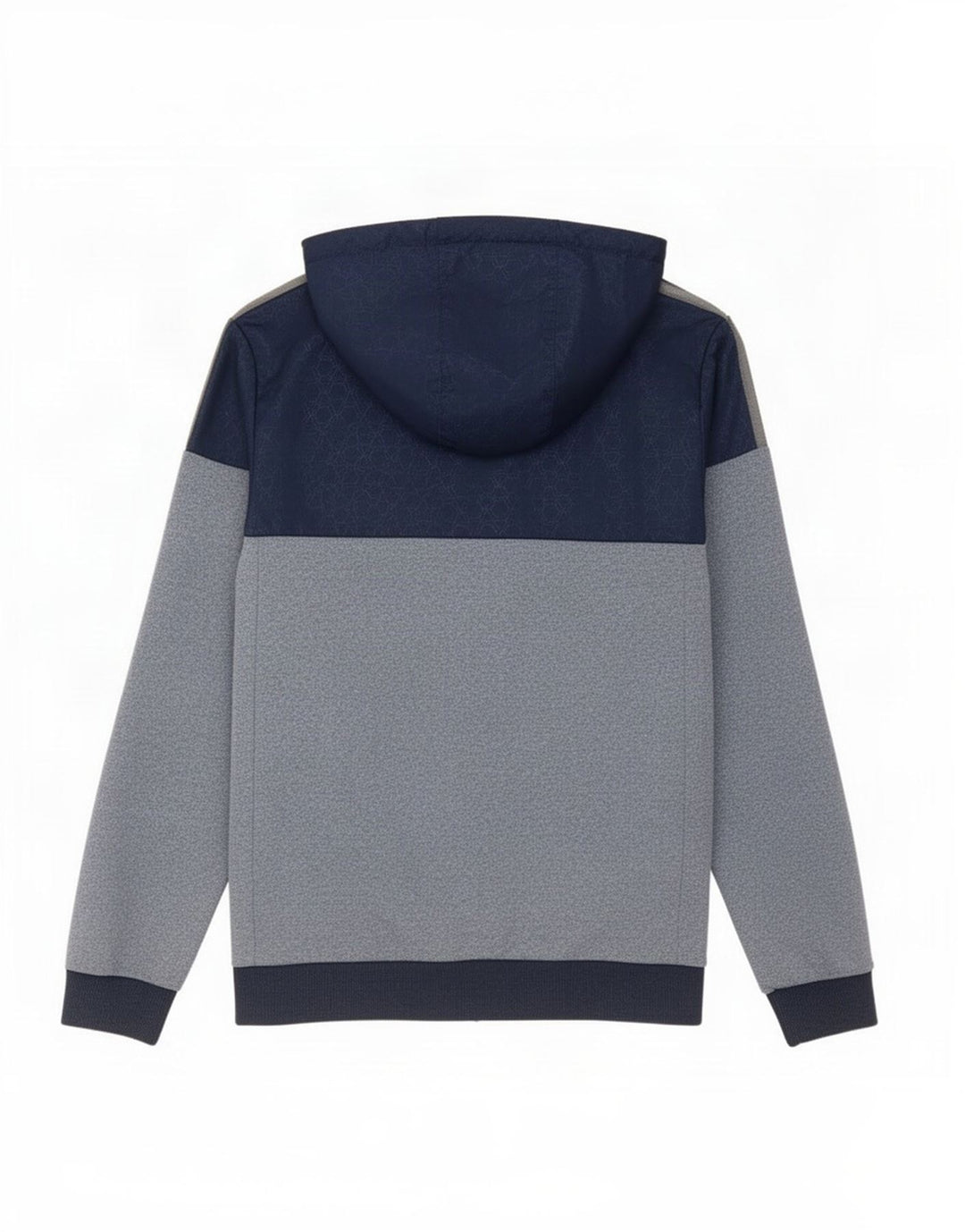 Adidas Hættetrøje med lynlås til mænd Small Blue Colourblock Polyester