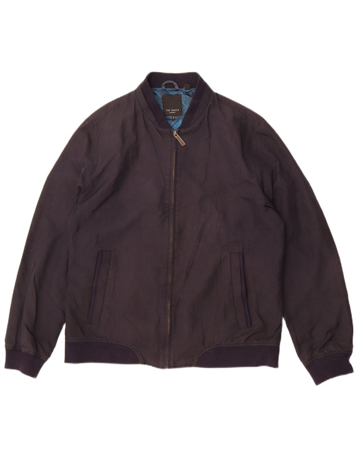 Ted Baker Bomberjakke til kvinder str. 5 XL Marineblå polyester