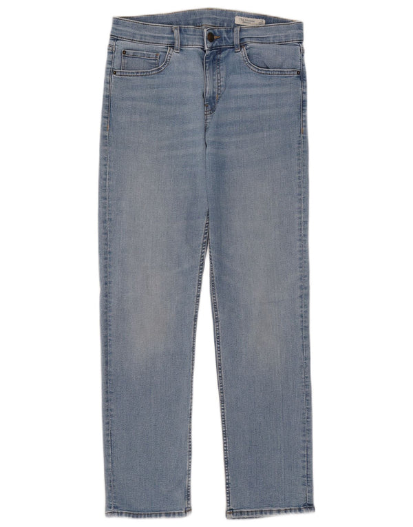Marks & Spencer Womens The Sienna Straight Jeans UK 12 Medium W30 L27 Blue