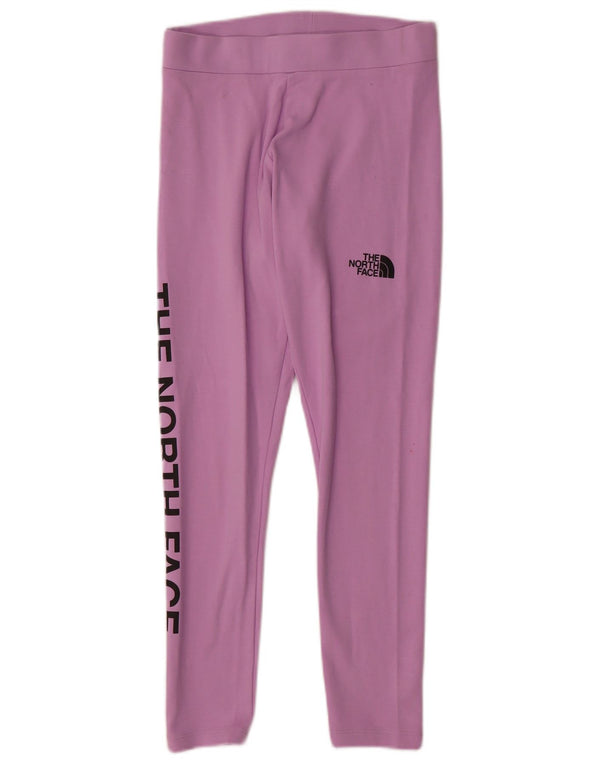 THE NORTH FACE Piger Grafiske Leggings 14-15 år XL Lilla Bomuld