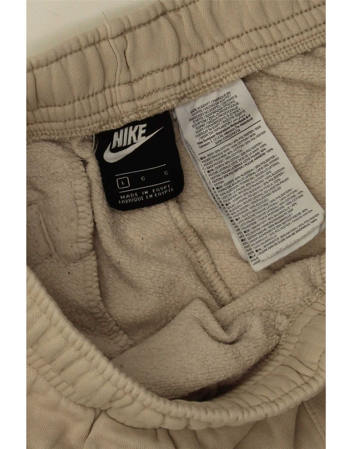 Nike Herre grafisk træningsdragt Bukser Joggers Stor Beige Bomuld