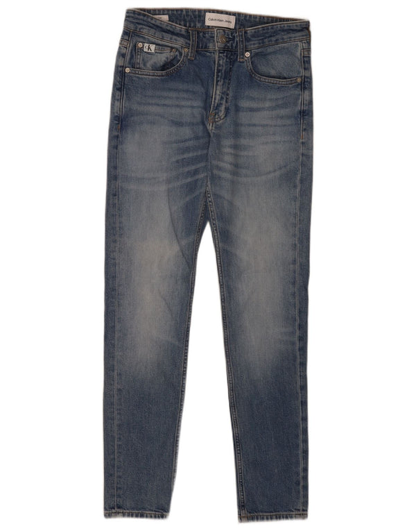Calvin Klein Herre Skinny Jeans W28 L30 Blå