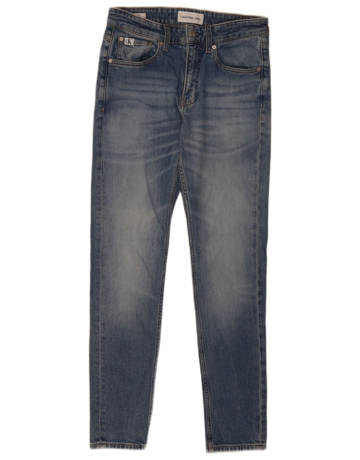Calvin Klein Herre Skinny Jeans W28 L30 Blå