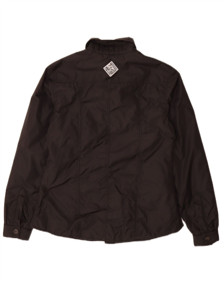 Tucano Urbano Dame Windbreaker Jacket UK 10 Small Black Nylon