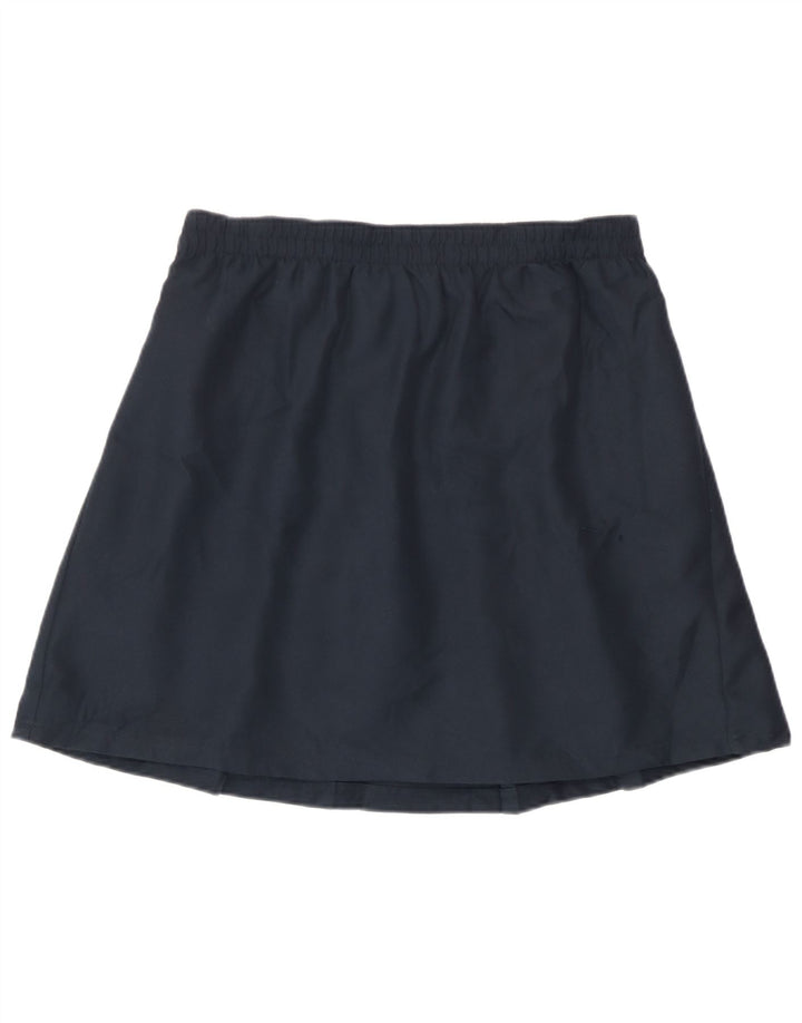 Izod Kvinder plisseret mininederdel UK 16 2XL W32 Marineblå polyester