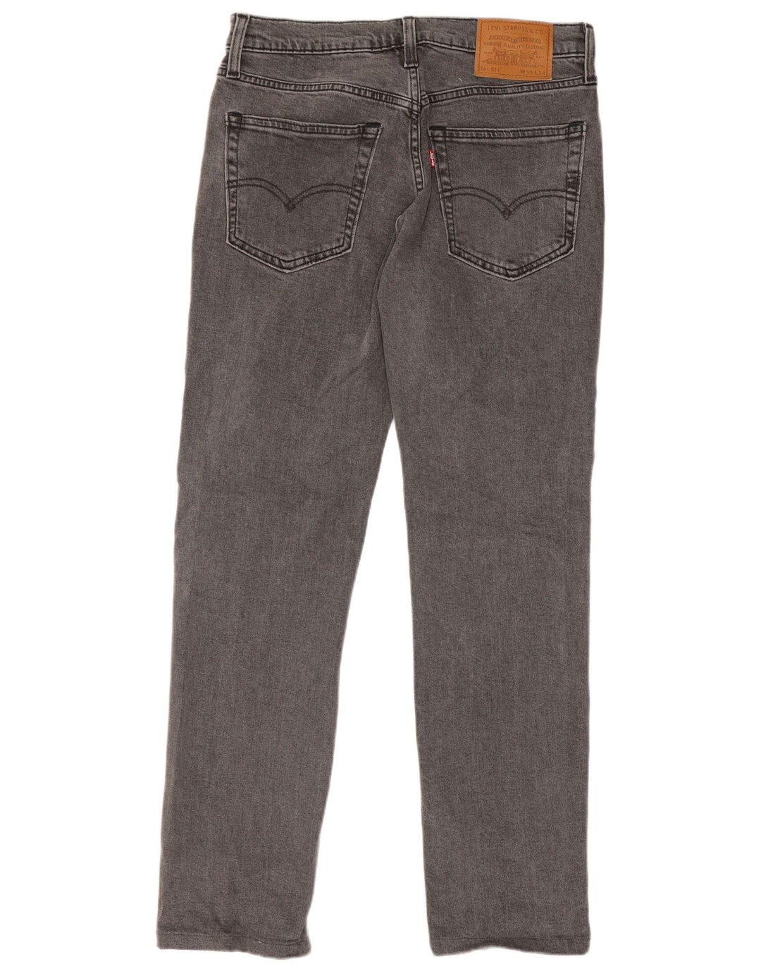 Levi's Herre 511 Slim Jeans W30 L30 Grå Bomuld
