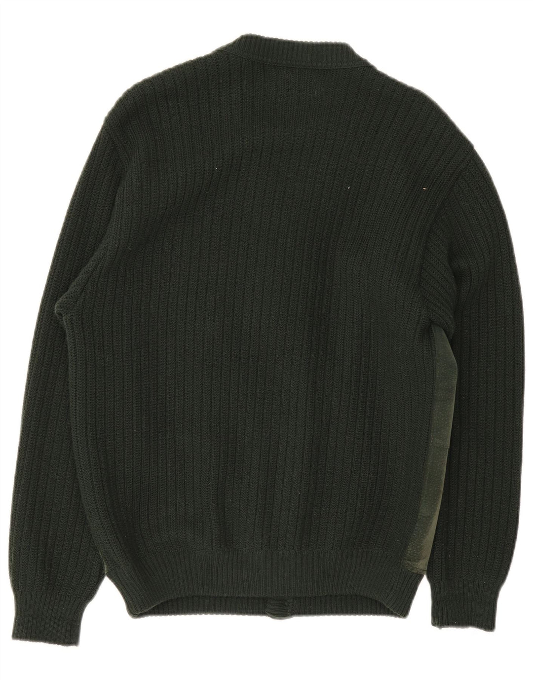 Malagrida Herre Cardigan Sweater Medium Green Argyle/Diamond Wool