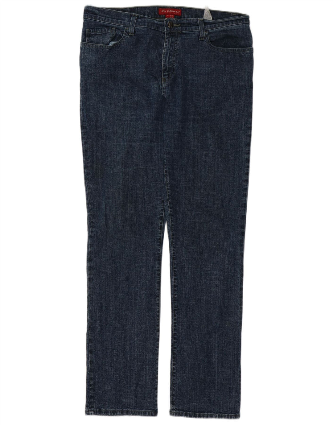 BEN SHERMAN Slim Jeans til mænd W34 L32 blå bomuld