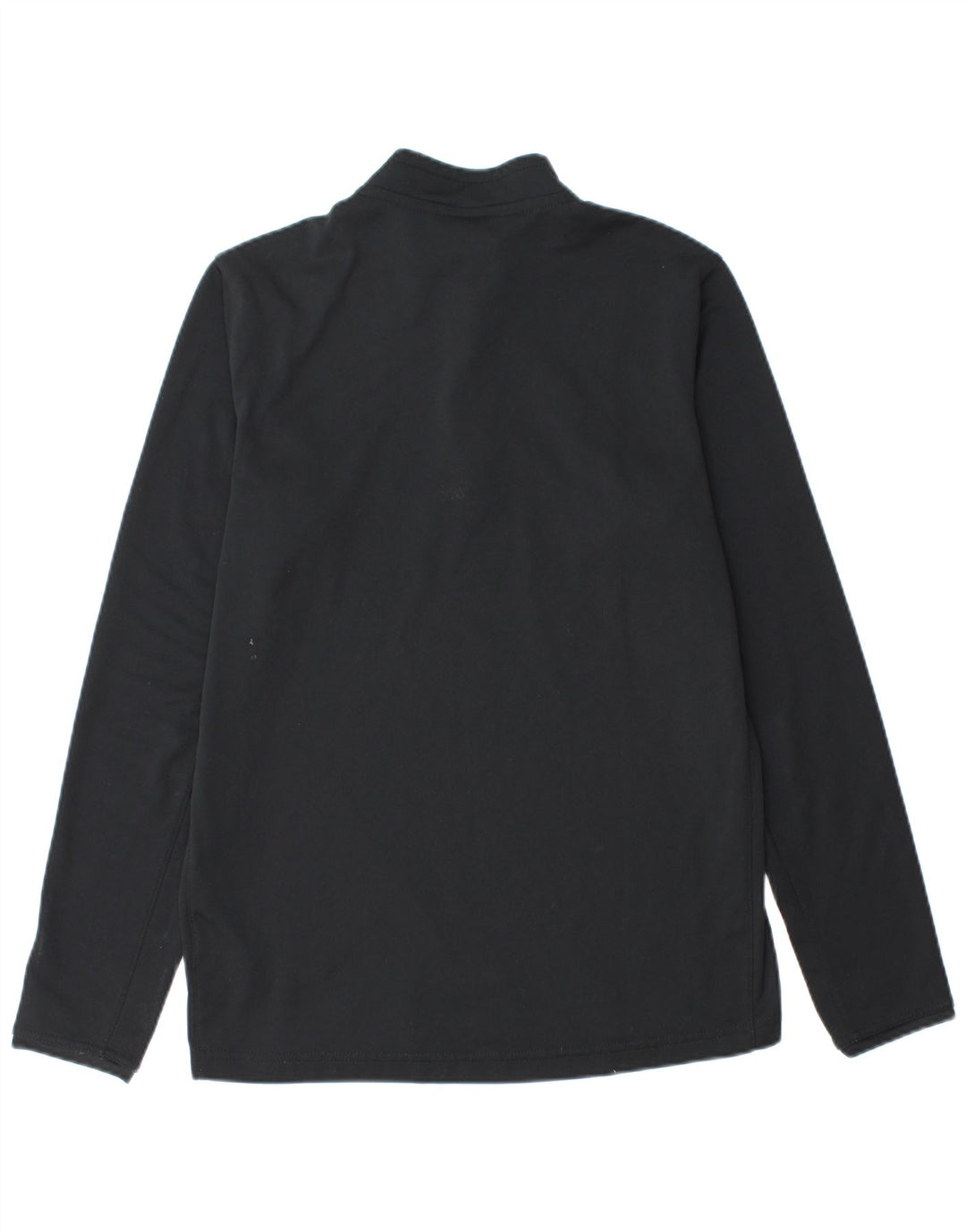 Nike Herre Dri Fit Pullover med lynlås-hals Træningsdragt Top Medium Sort Polyester