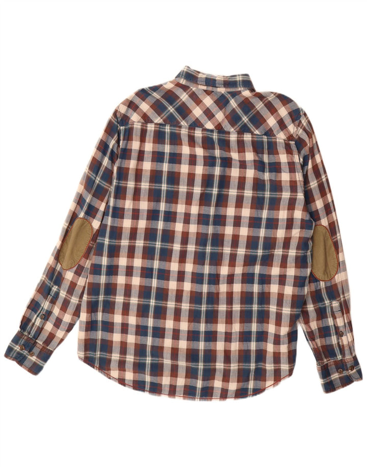 Marlboro Classics Herre Regular Fit Flanellskjorte XL Flerfarvet ternet