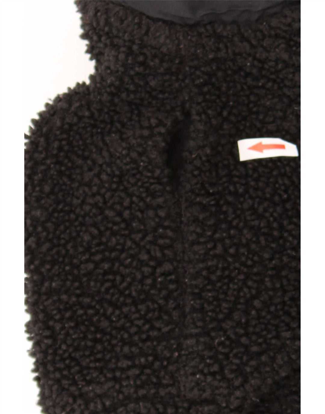 Dunnes Stores Dame Oversized Fleecejakke UK 10 Small Black Polyester